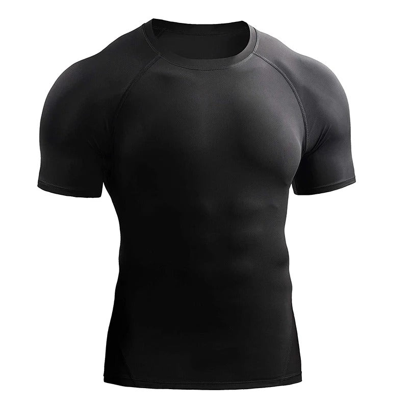 Men's short sleeve workout shirt