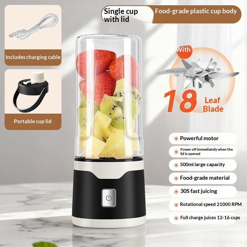 USB Juicer Cup Double Cup Handheld