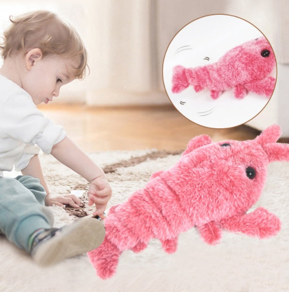 Jumping Shrimp Funny Cat