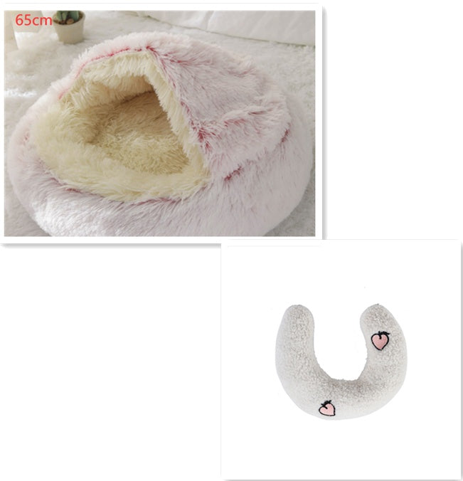 Winter Bed Round Plush Warm