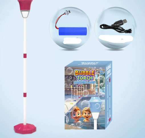 Lamp Soap Bubbles Machine
