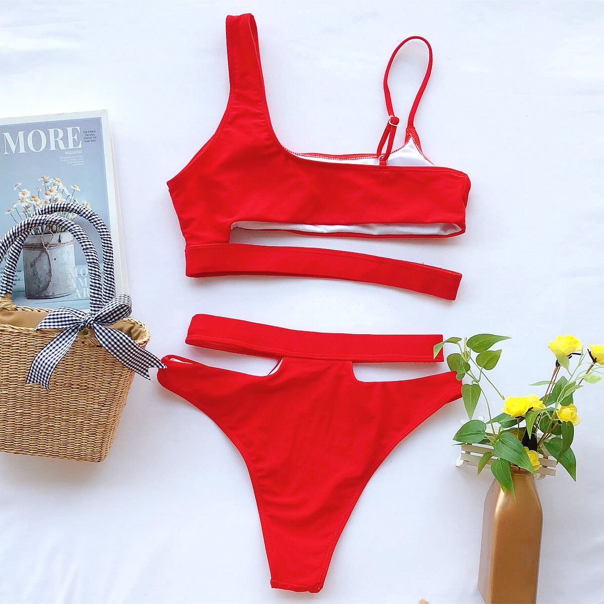 Ladies swimsuit Europe and America