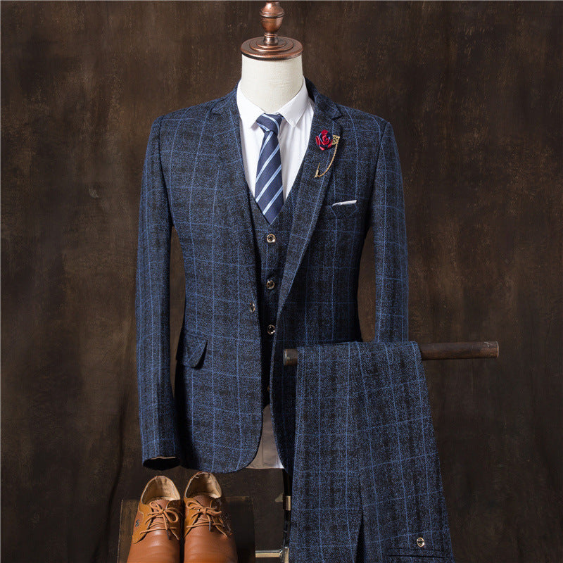 3 Pieces Wedding Groom Tuxedos