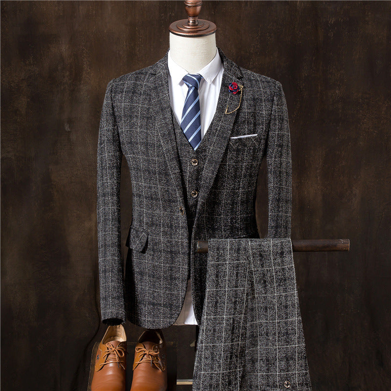 3 Pieces Wedding Groom Tuxedos