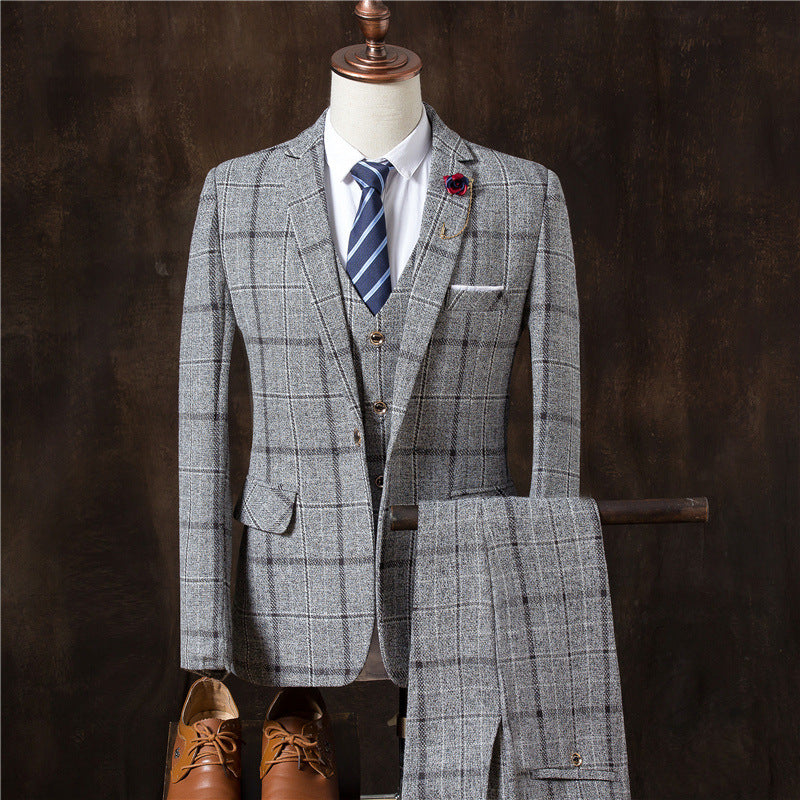 3 Pieces Wedding Groom Tuxedos