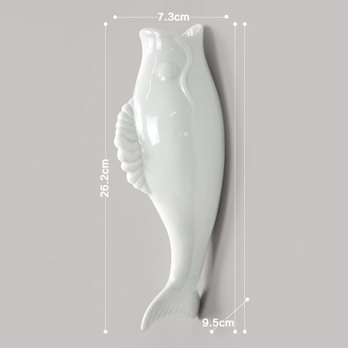 Creative Wall Ceramic Goldfish Vase