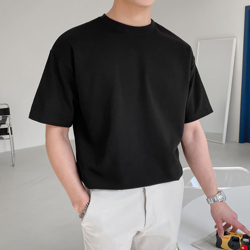 Men's Loose T-shirt Short Sleeve