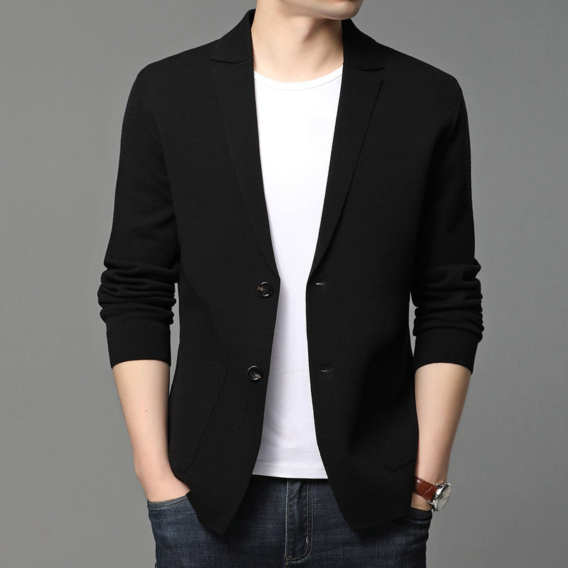 Autumn Men's T-Shirt Coat Korean