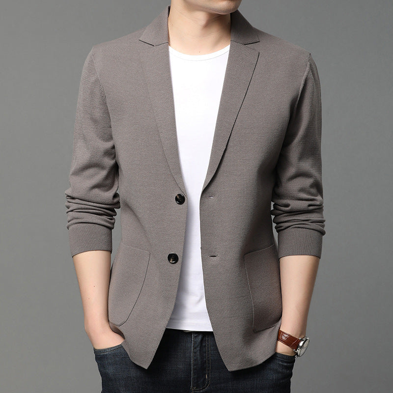 Autumn Men's T-Shirt Coat Korean