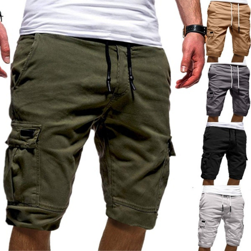 Men Cargo Shorts Military Gym