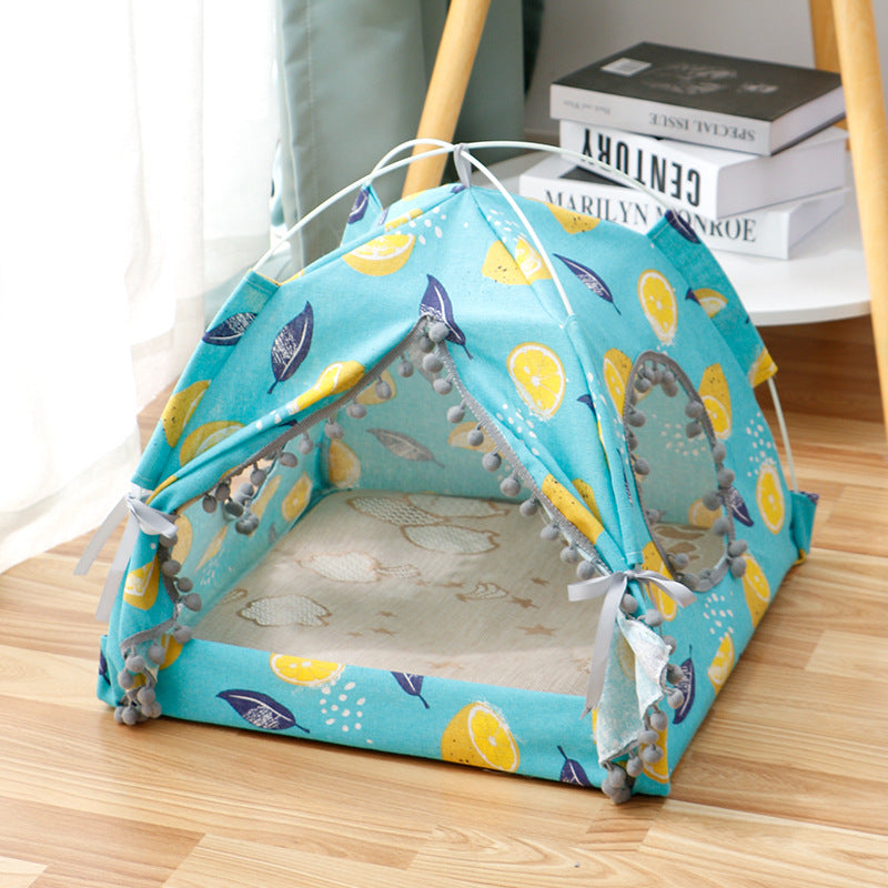 Cat Cat House Enclosed Pet Bed