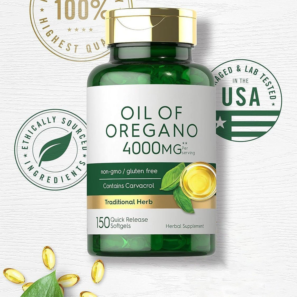 Oregano Oil Capsule Dietary