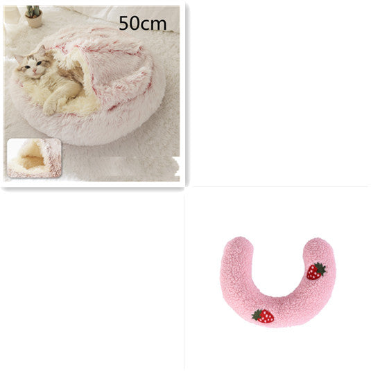Winter Bed Round Plush Warm