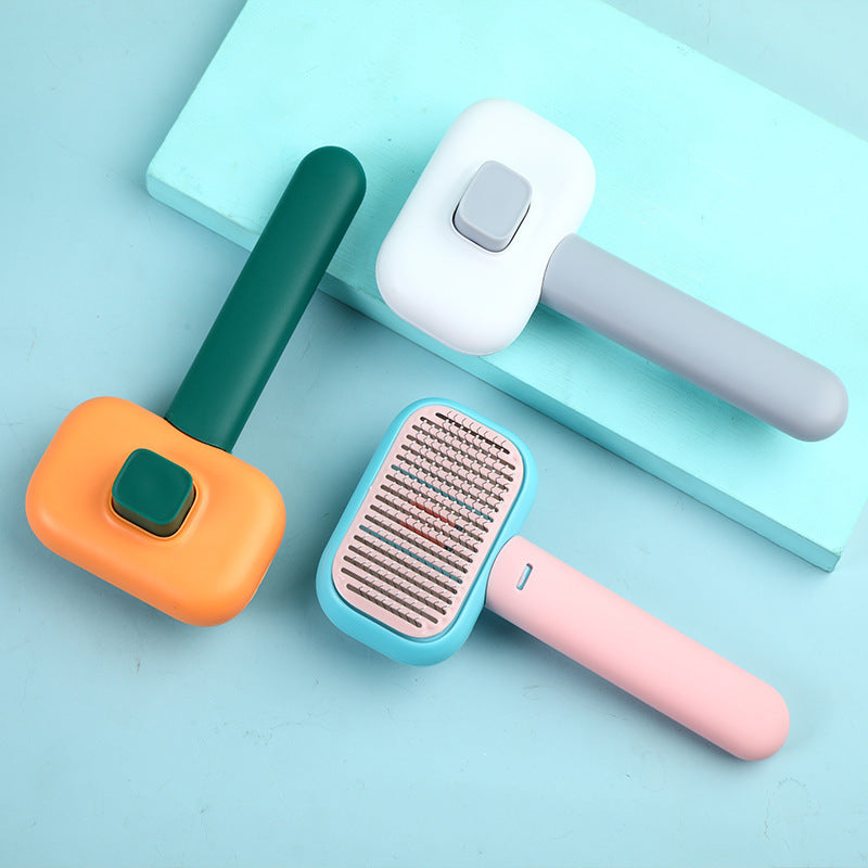 Cat Dog Hairbrush Massage Comb
