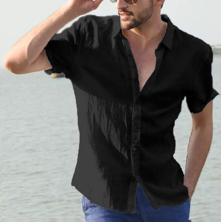 Summer Short-sleeved Tops Men