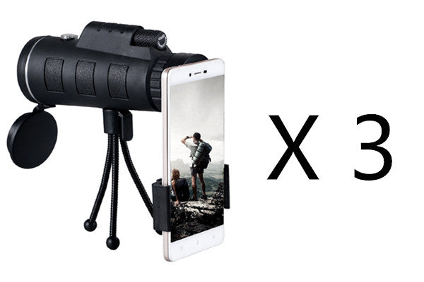 Works with Apple also, Telescope