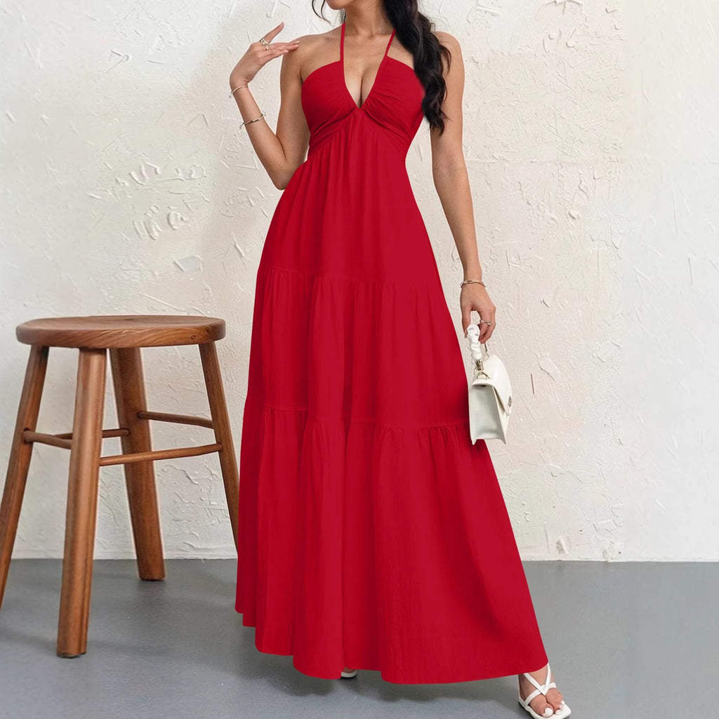 Backless Dress Women's Dress