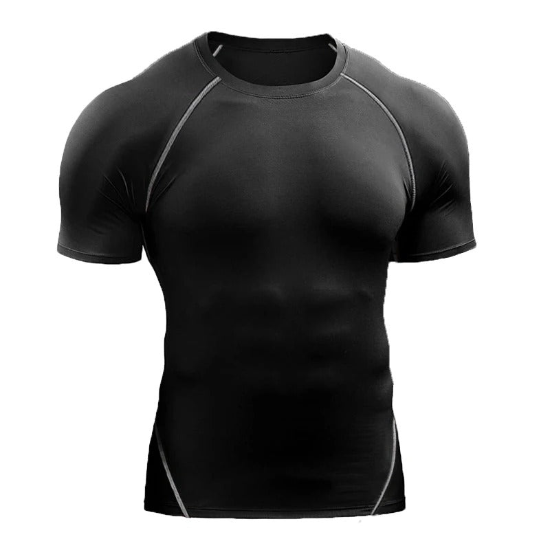 Men's short sleeve workout shirt