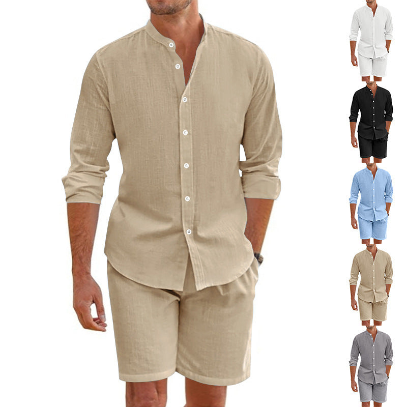 Short Shirt Suit Beach Clothing