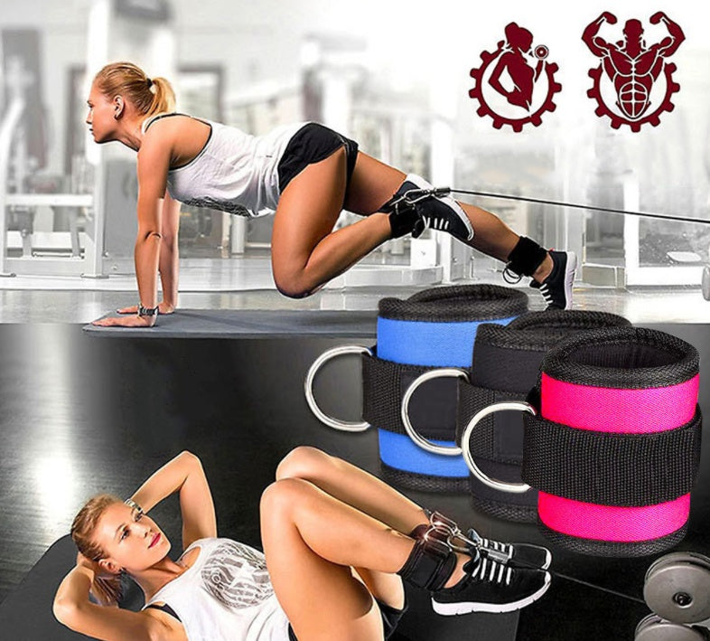 Leg Ankle Cuffs Power Weight Lifting