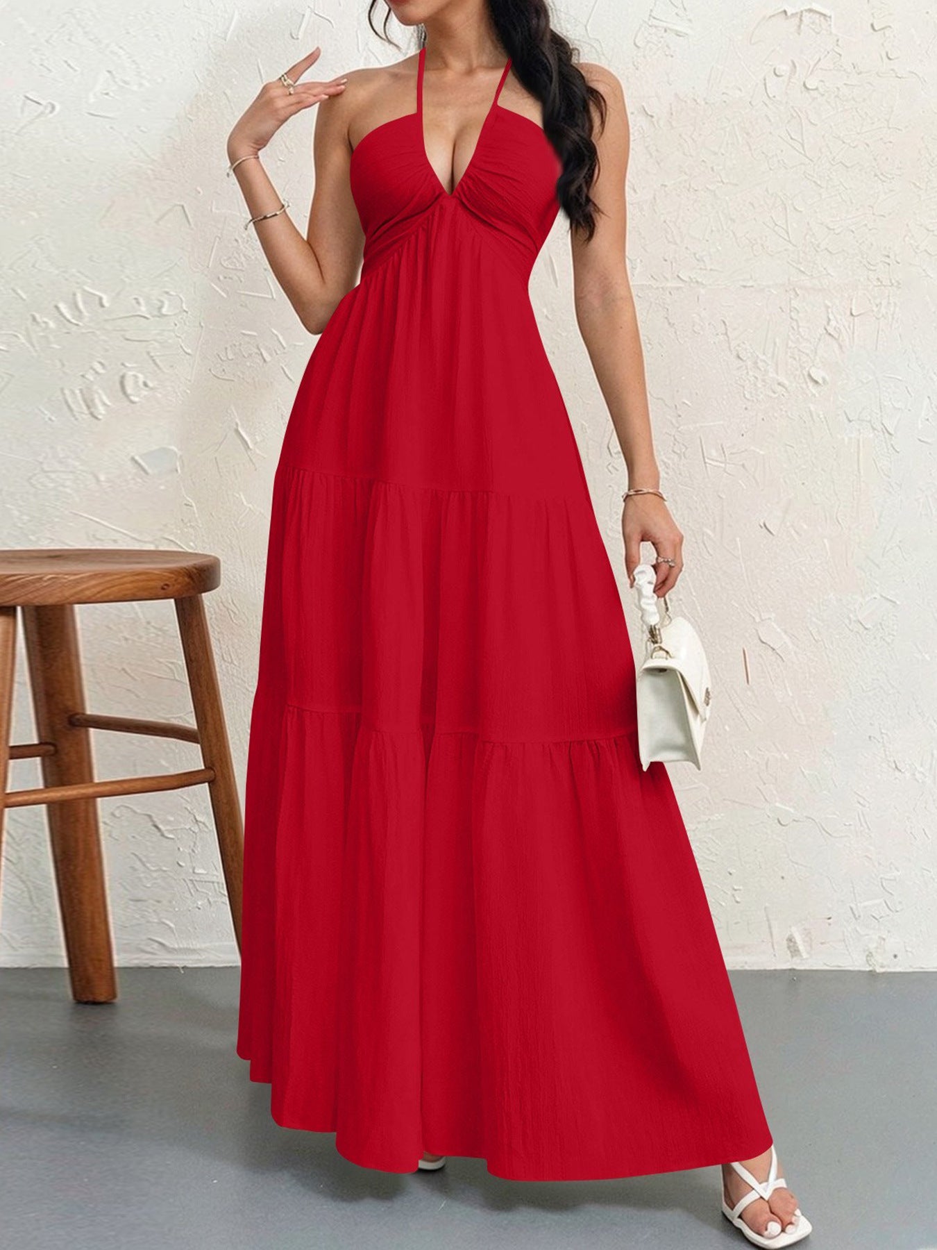 Backless Dress Women's Dress