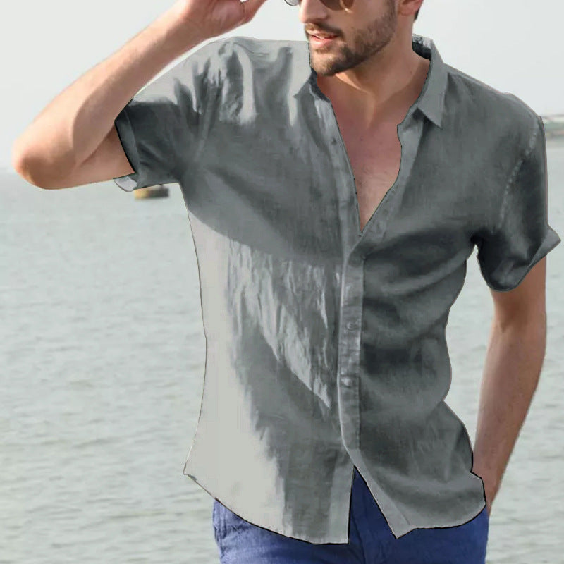 Summer Short-sleeved Tops Men