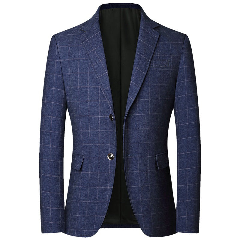 Leisure Suits Men Coat Plaid