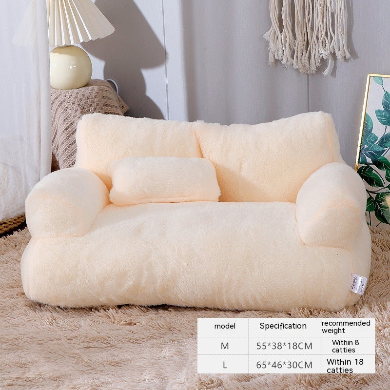 Luxury Cat or dog Bed Sofa Warm