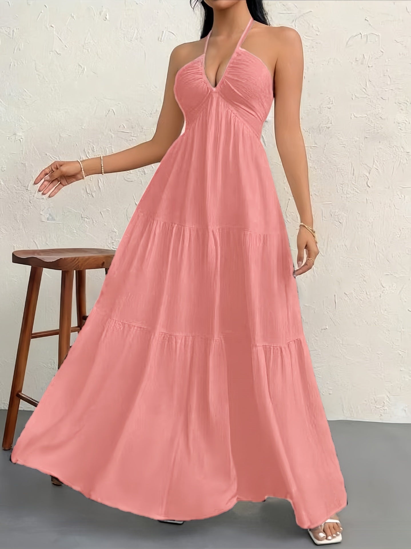 Backless Dress Women's Dress