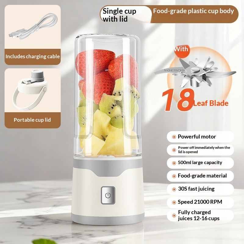 USB Juicer Cup Double Cup Handheld
