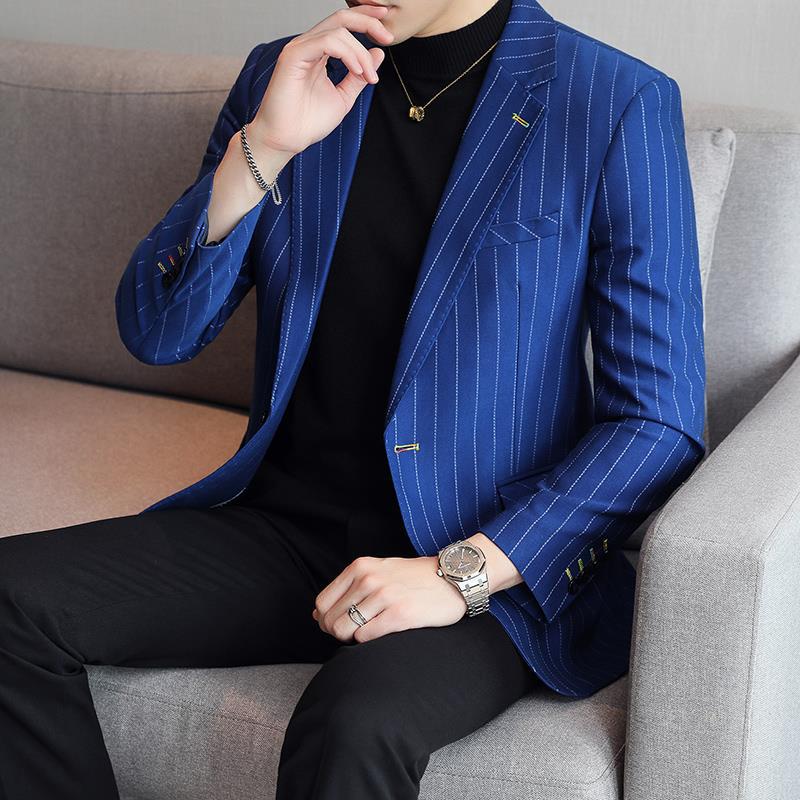 P Size Leisure Suits Men Coat Top