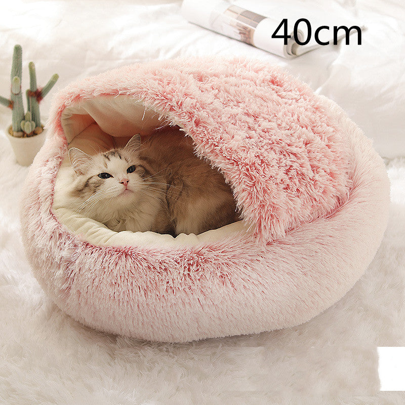 Winter Bed Round Plush Warm