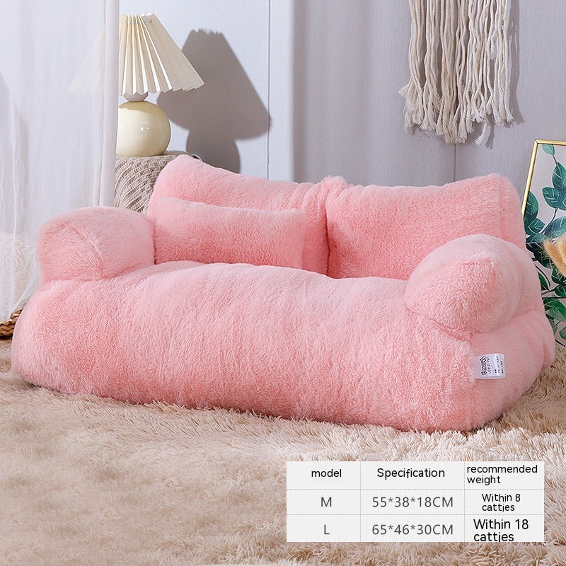 Luxury Cat or dog Bed Sofa Warm