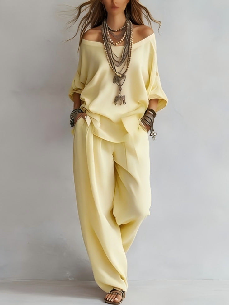 Off-shoulder Suits Women