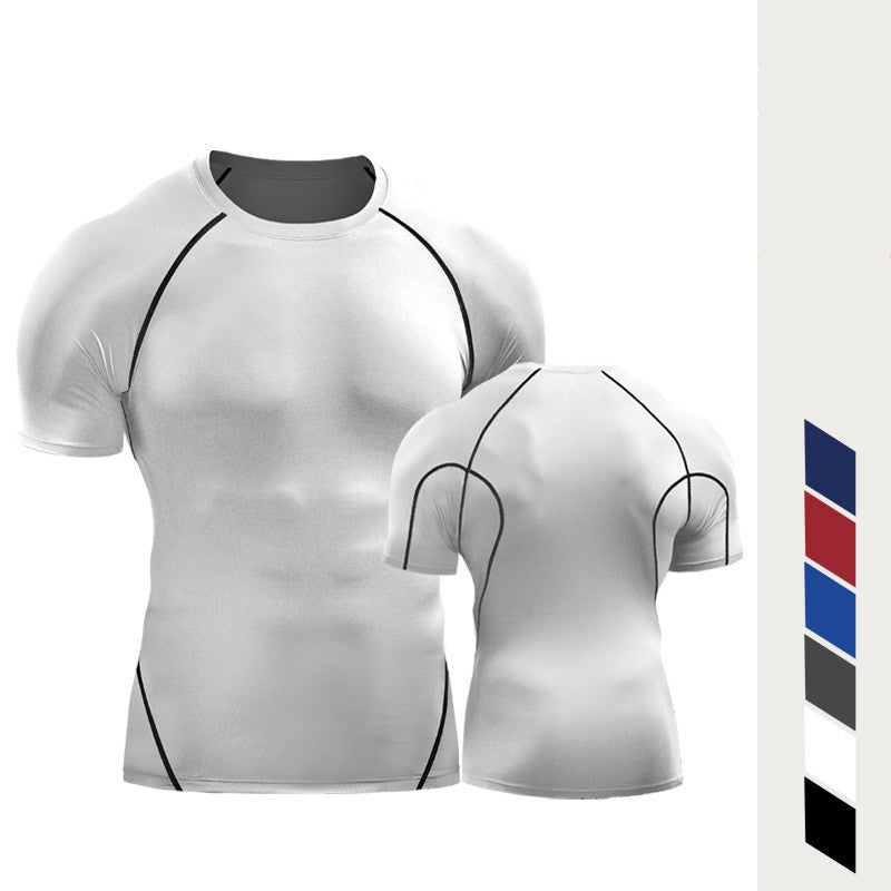 Men's short sleeve workout shirt