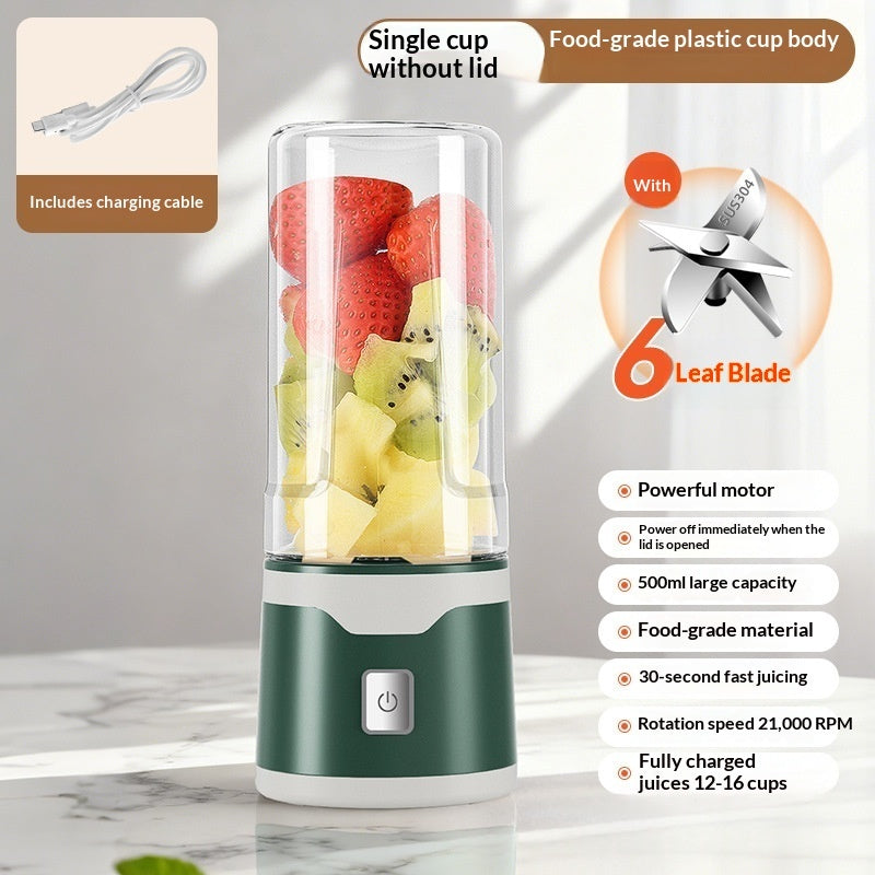 USB Juicer Cup Double Cup Handheld