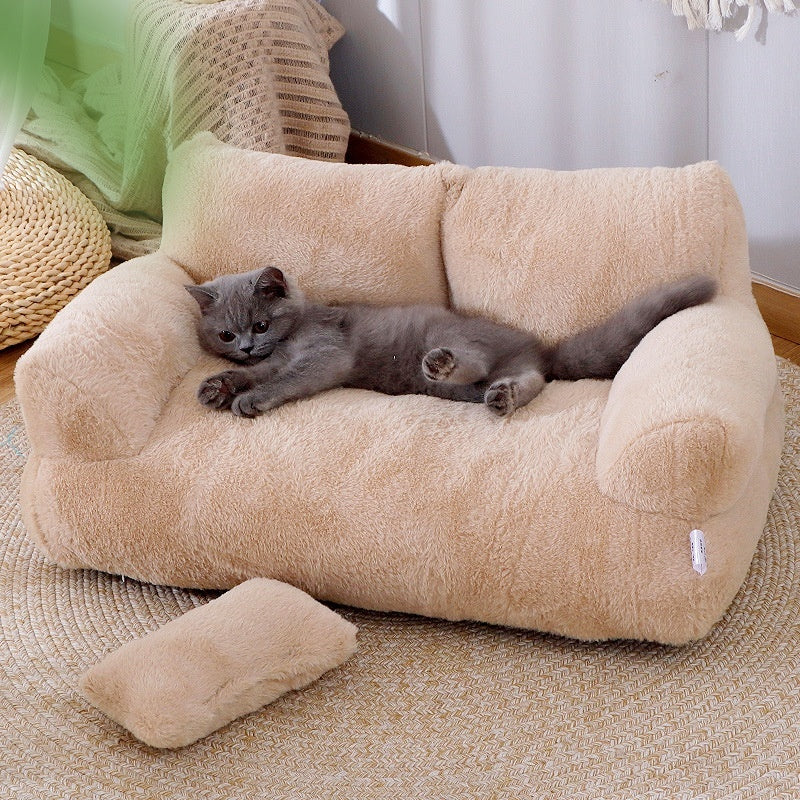 Luxury Cat or dog Bed Sofa Warm