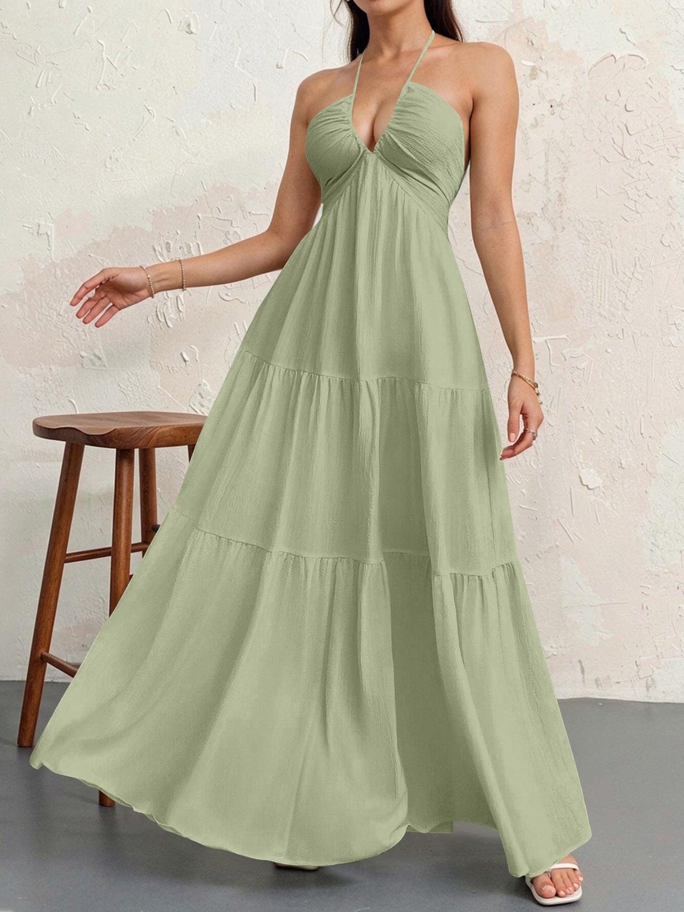 Backless Dress Women's Dress