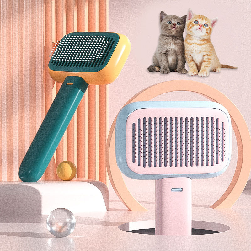 Cat Dog Hairbrush Massage Comb