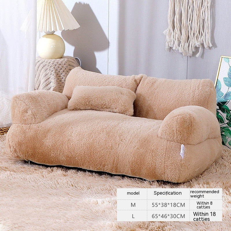 Luxury Cat or dog Bed Sofa Warm