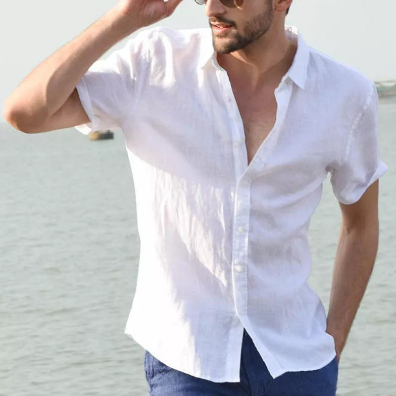 Summer Short-sleeved Tops Men