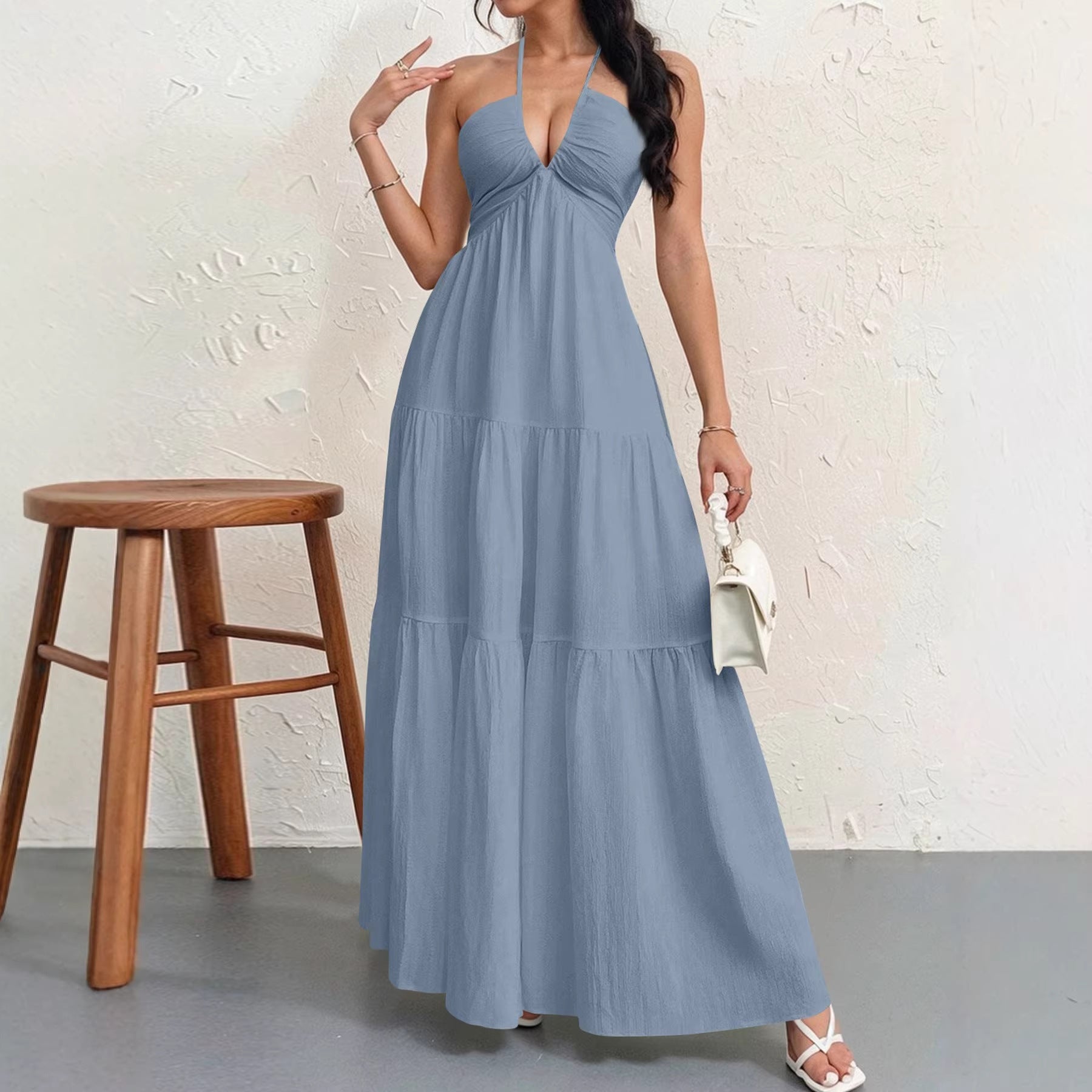 Backless Dress Women's Dress