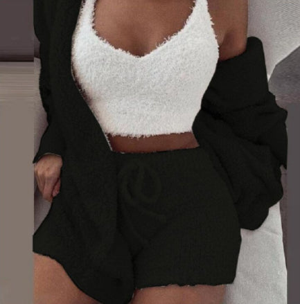3pcs Woman's Tank Top+ Shorts Pj's