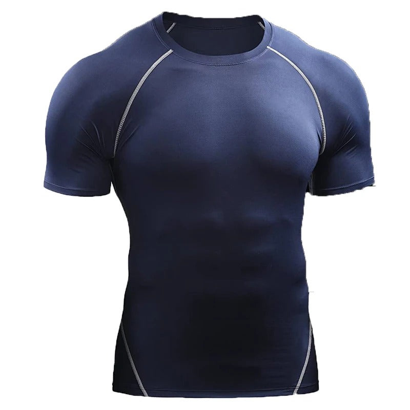 Men's short sleeve workout shirt