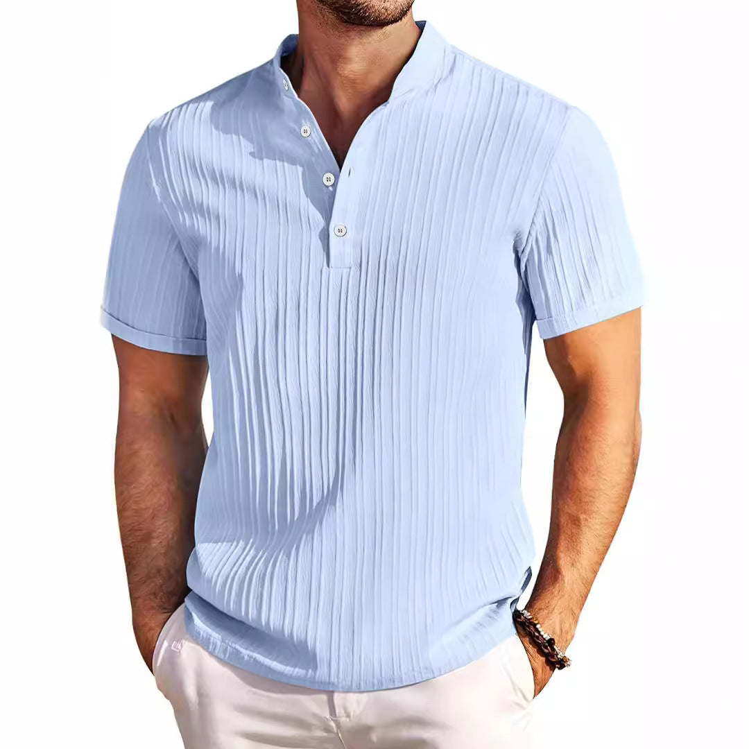 Short Sleeve T-shirt Casual Beach Men