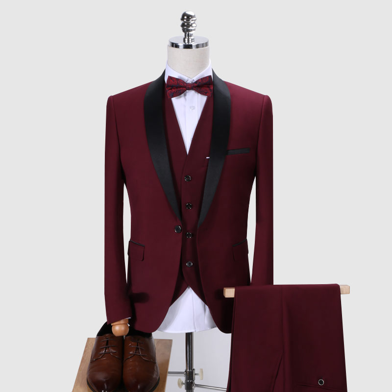 Suits 3Pcs Formal/Casual Slim