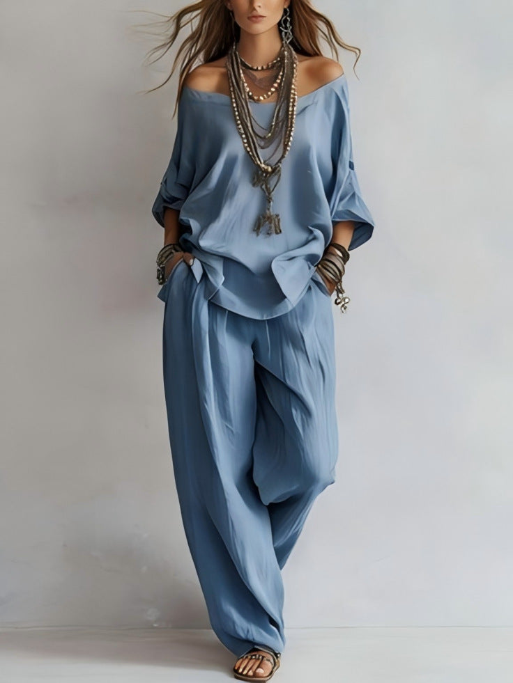 Off-shoulder Suits Women