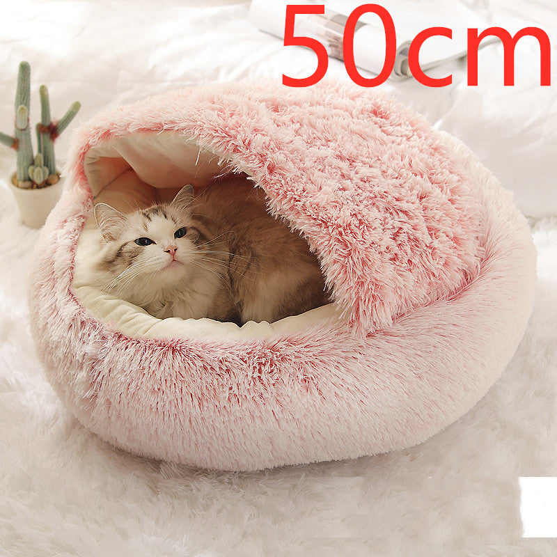 Winter Bed Round Plush Warm