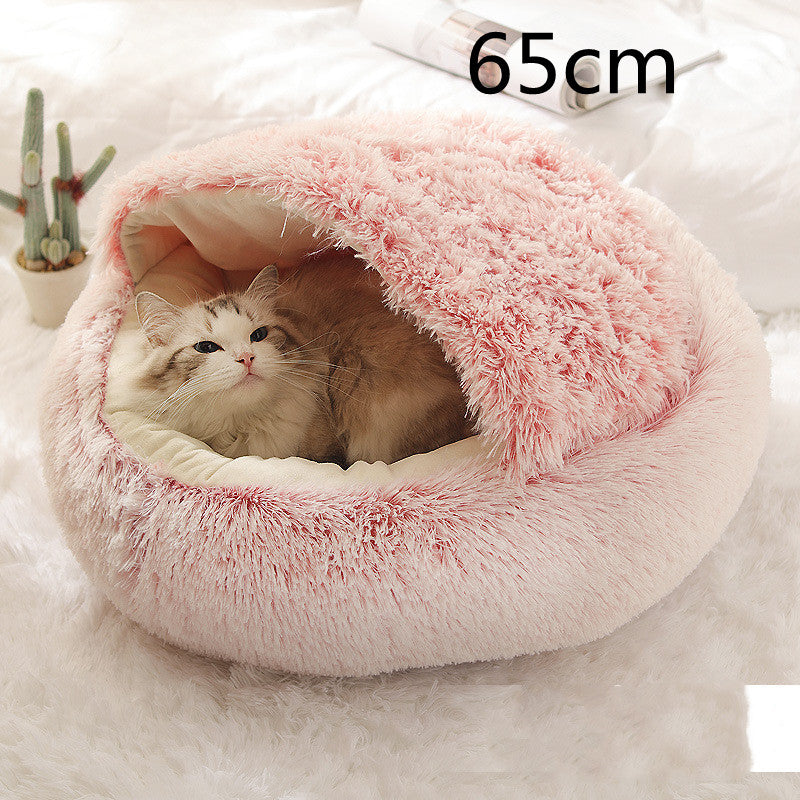 Winter Bed Round Plush Warm