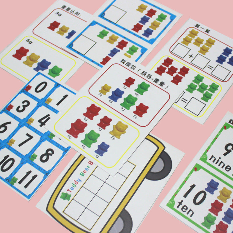 Six Color bear Weights